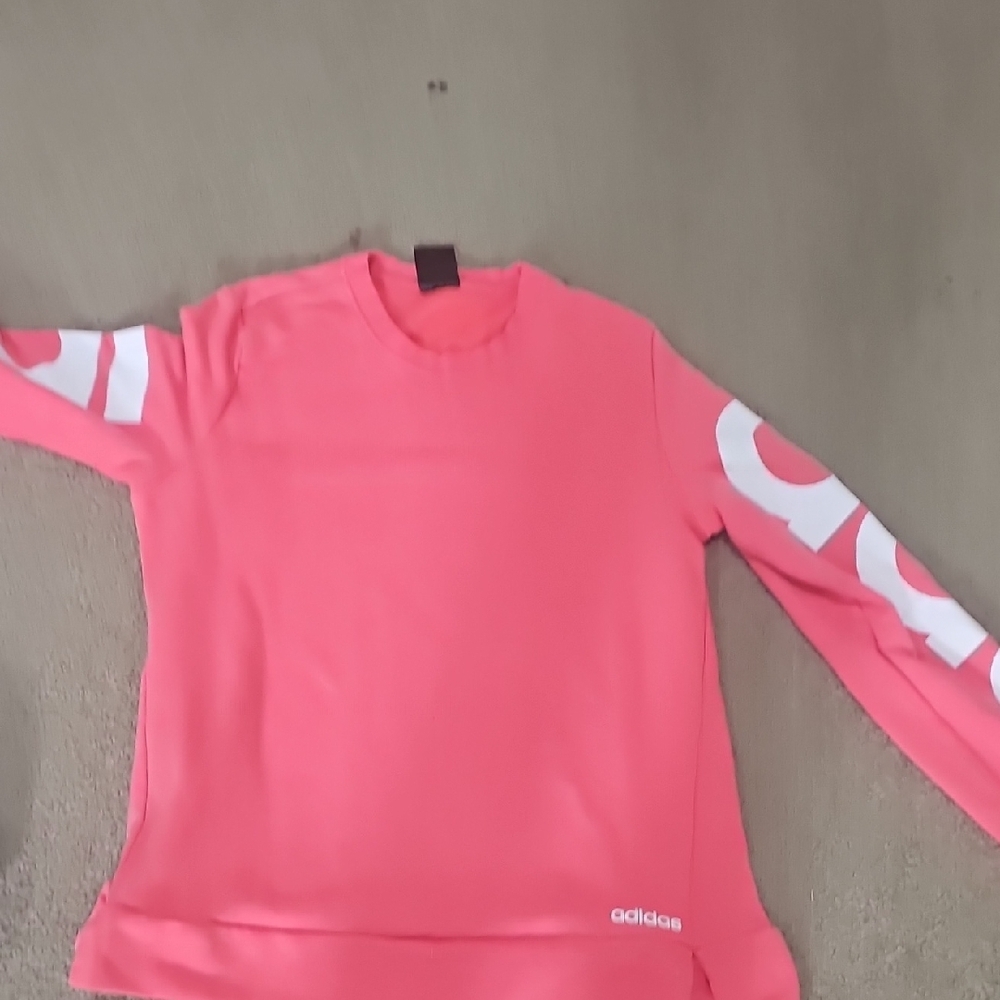 Adidas Women's Pink and Lavender Sweatshirts - Picture 4 of 4